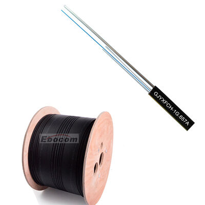 Outdoor GJYXFCH 1 2  4 Core G652D G657A1 G657A2 LSZH PVC Drop Cable For Networking