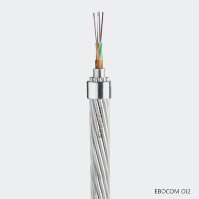 OPGW-48B1-100 118.8;66.2 গ্রাউন্ড ওয়্যার ক্যাবল 48 72 288 কোর টাওয়ার কমিউনি অবকাঠামোর জন্য