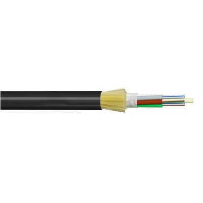উচ্চ শক্তি ADSS 24 কোর সমস্ত Dielectric স্ব-সমর্থন ক্যাবল বায়ু ব্যবহারের জন্য loose tube PE sheath