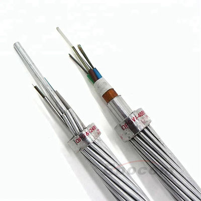 OPGW 72B1-150 ওভারহেড গ্রাউন্ড ওয়্যার কেবল ৭২ ৯৬ ১৪৪ কোর টাওয়ার ২২০কেভি ১১০কেভি যোগাযোগের জন্য