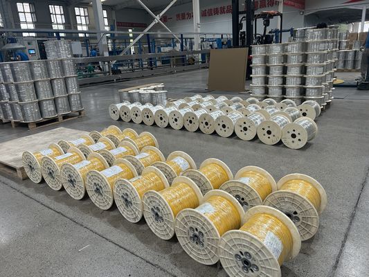 EBOCOM GJFJV GJFJH ইনডোর অপটিক ক্যাবল 2-24 কোর একক মোড G652D বিতরণ যোগাযোগ