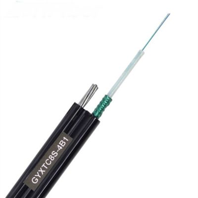 GYXTC8S স্ব-সহায়ক চিত্র 8 ফাইবার অপটিক কেবল কেন্দ্রীয় আলগা টিউব সহ